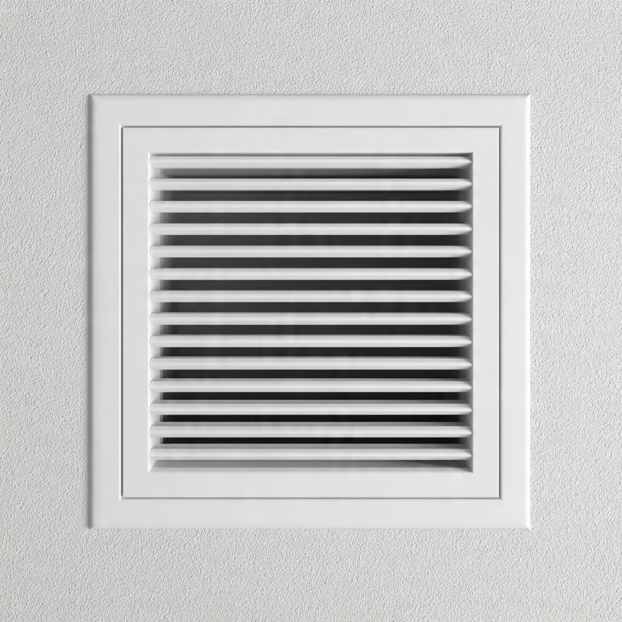 Spotless ceiling air vent after professional cleaning