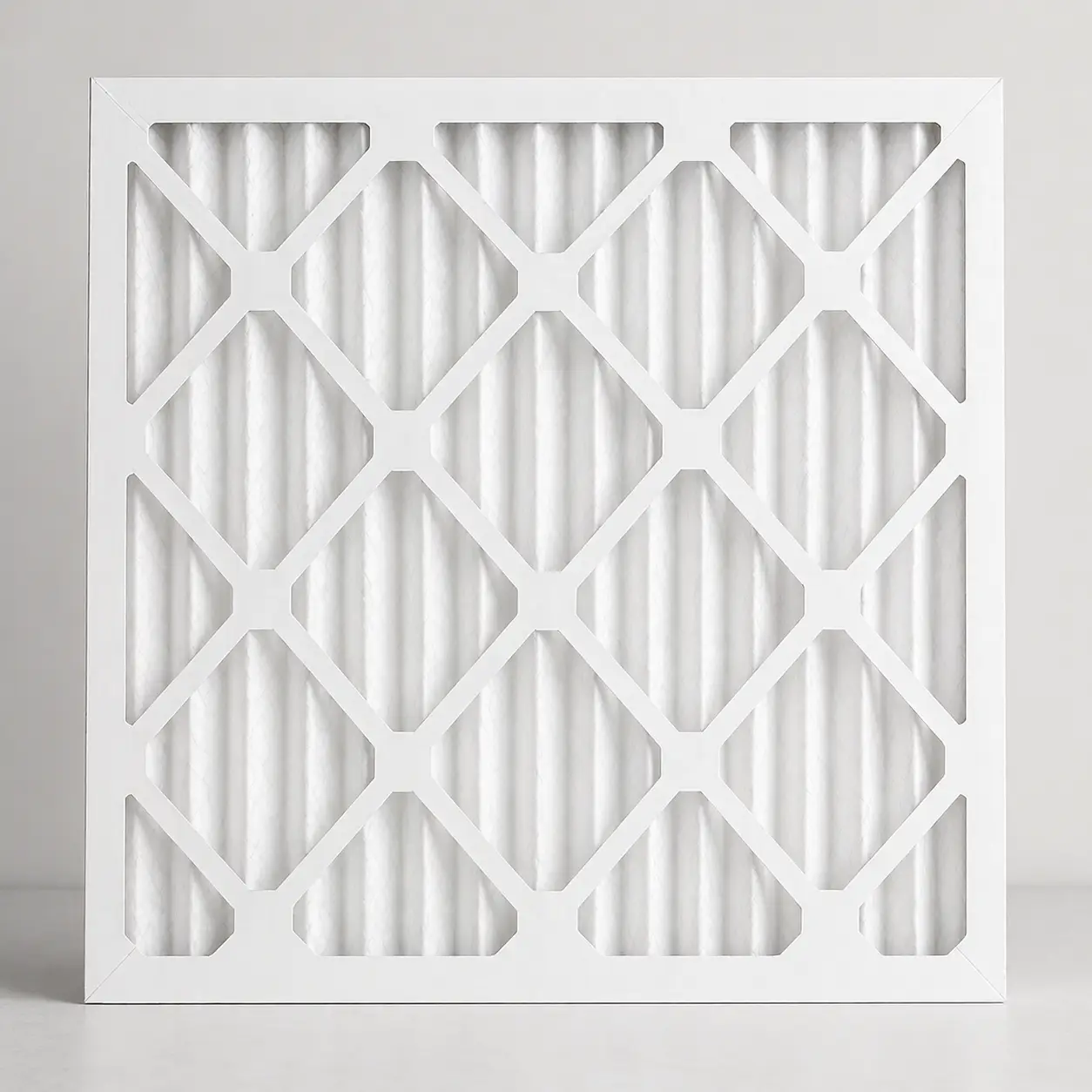 Clean HVAC air filter