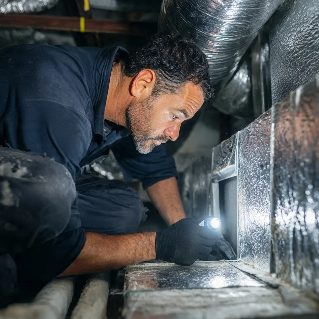 Professional ductwork inspection and sealing in Garland TX